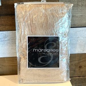 NEW! Set of 2 Decorative Beige String Panels (42”x96” each)